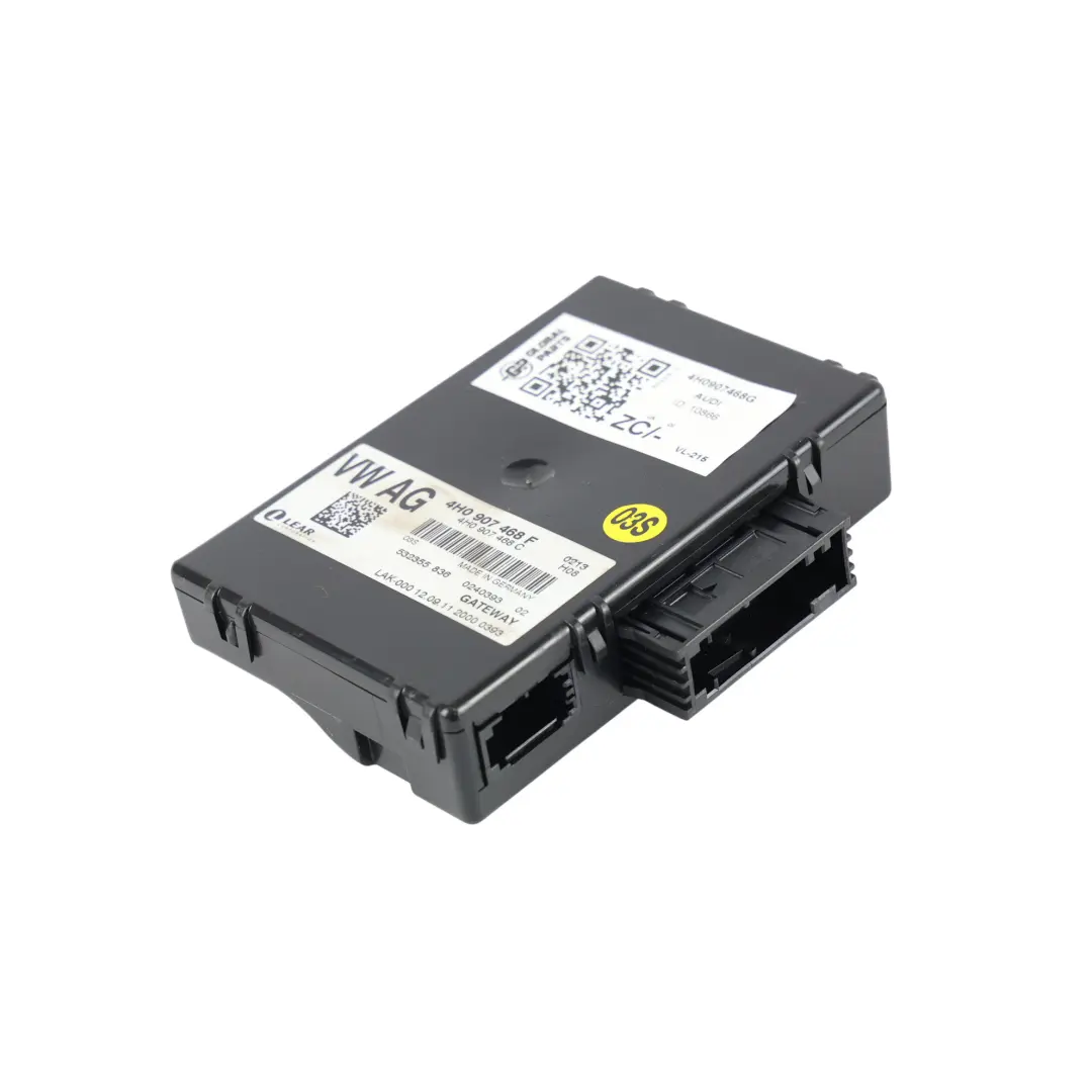 Gateway Control Unit Module Diagnostic Interface BUS 4H0907468F to Audi A8 D4 with Part number 4H0907468G Audi A8 D4 Gateway Control Unit Module Diagnostic Interface BUS 4H0907468F - SKU 4H0907468G - Part number 4H0907468G