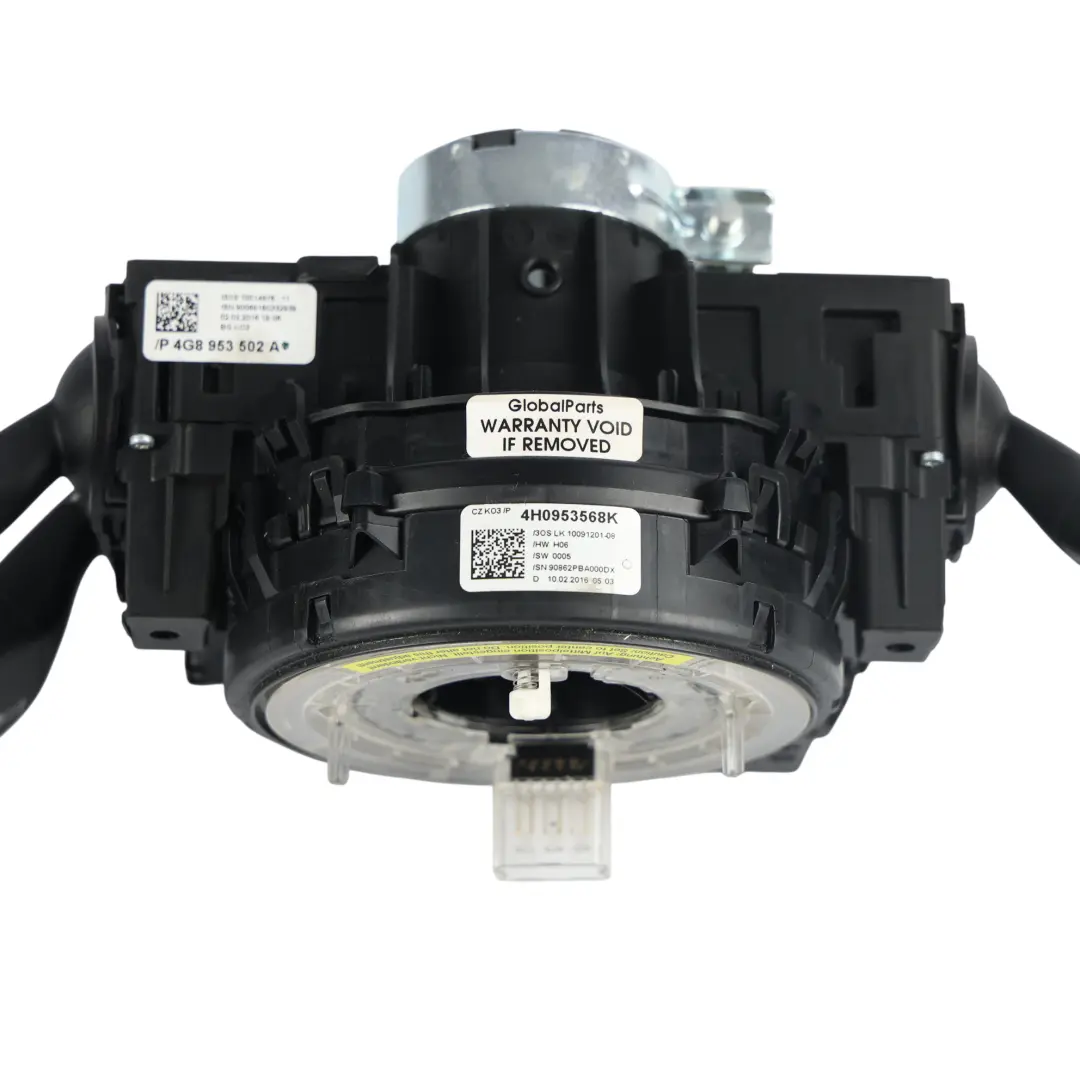 Manetka Kierunki Wycieraczki Tempomat Taśma do Audi A6 C7 A7 4G o numerze 4H0953568K Audi A6 C7 A7 4G Manetka Kierunki Wycieraczki Tempomat Taśma - SKU 4H0953568K - Numer Części 4H0953568K