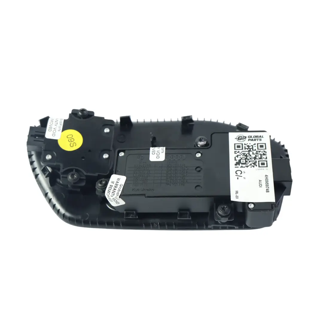 Interruttore Regolazione Sedile Anteriore Destro per Audi A7 4G A8 D4 con numero di parte 4H0959748 Audi A7 4G A8 D4 Interruttore Regolazione Sedile Anteriore Destro - SKU 4H0959748 - Numero di parte 4H0959748