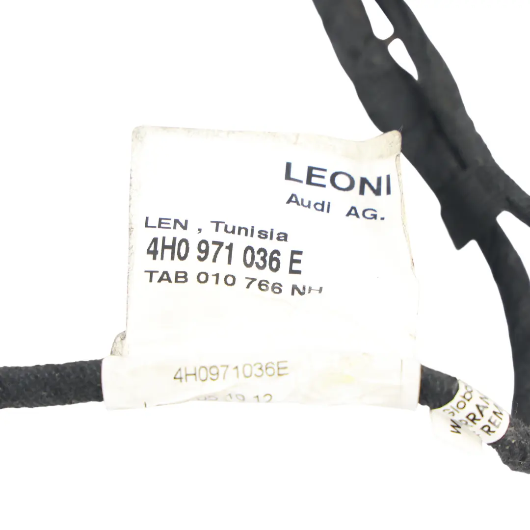 Front Door Wiring Loom Harness Cable Right O/S Side to Audi A8 D4 with Part number 4H0971036E Audi A8 D4 Front Door Wiring Loom Harness Cable Right O/S Side - SKU 4H0971036E - Part number 4H0971036E