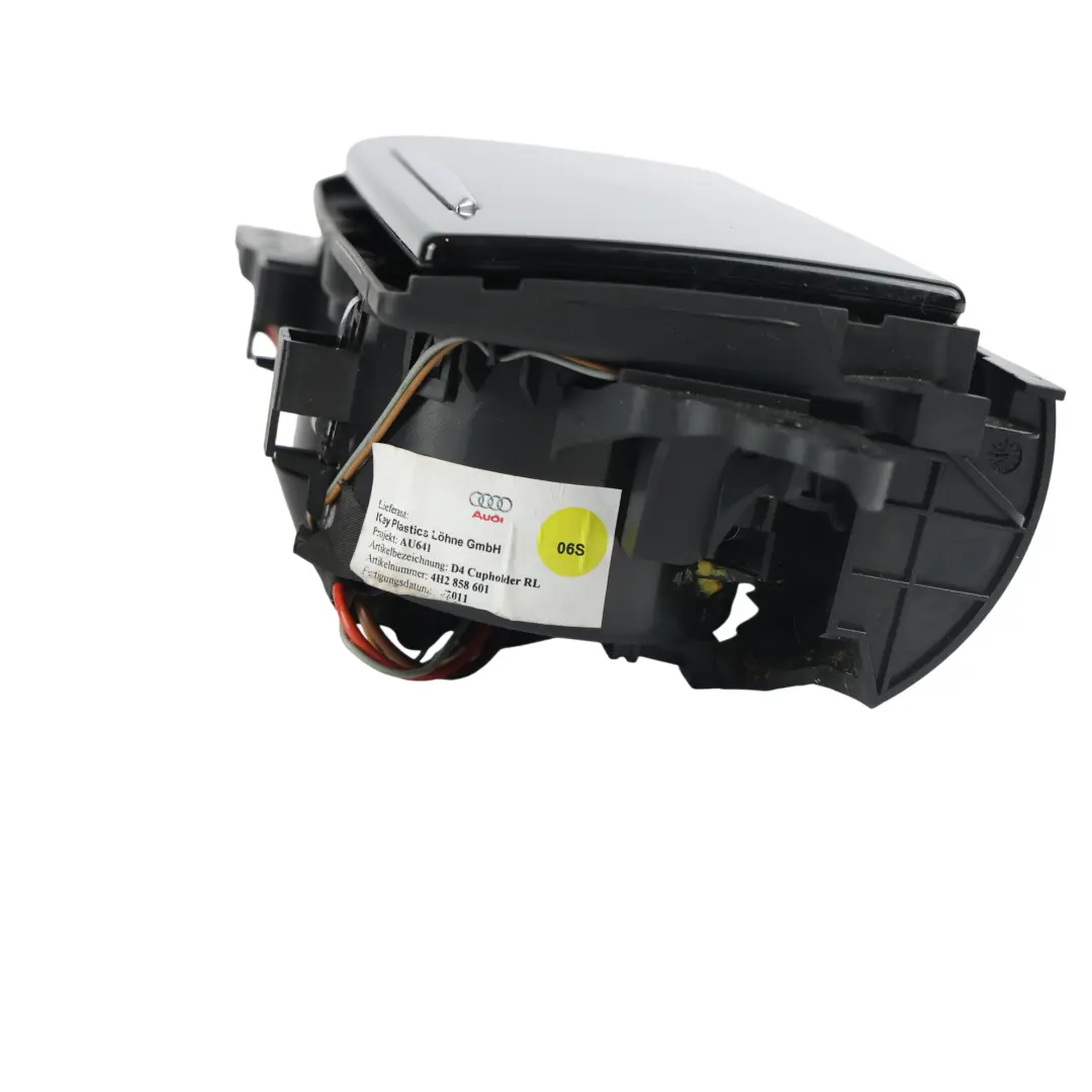 Audi A8 D4 Mittelkonsole Getränkehalter Feuerzeug Blende Abdeckung 4H2858601 - SKU 4H2857195A - Teilenummer 4H2857195A