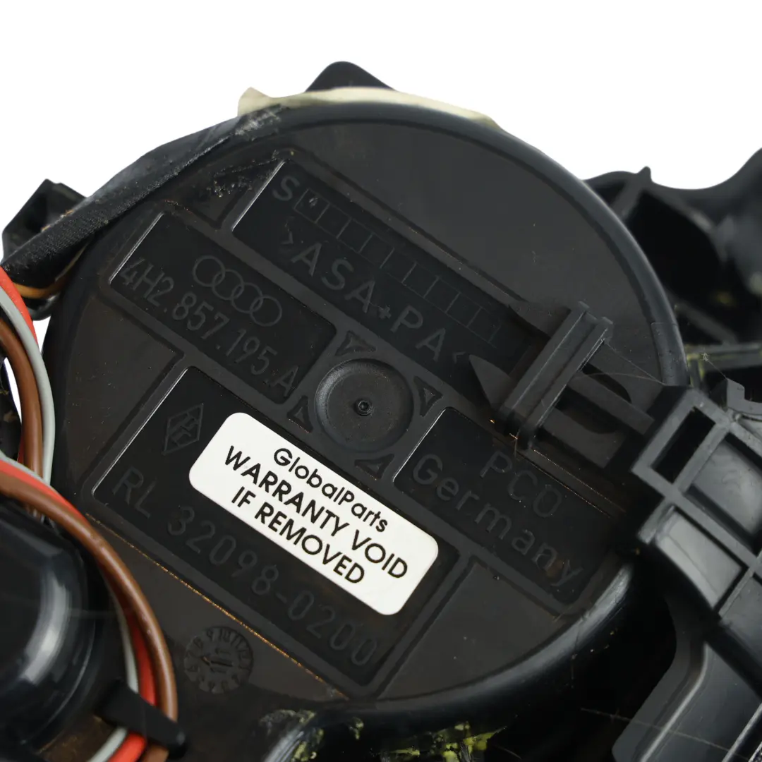 Audi A8 D4 Mittelkonsole Getränkehalter Feuerzeug Blende Abdeckung 4H2858601 - SKU 4H2857195A - Teilenummer 4H2857195A
