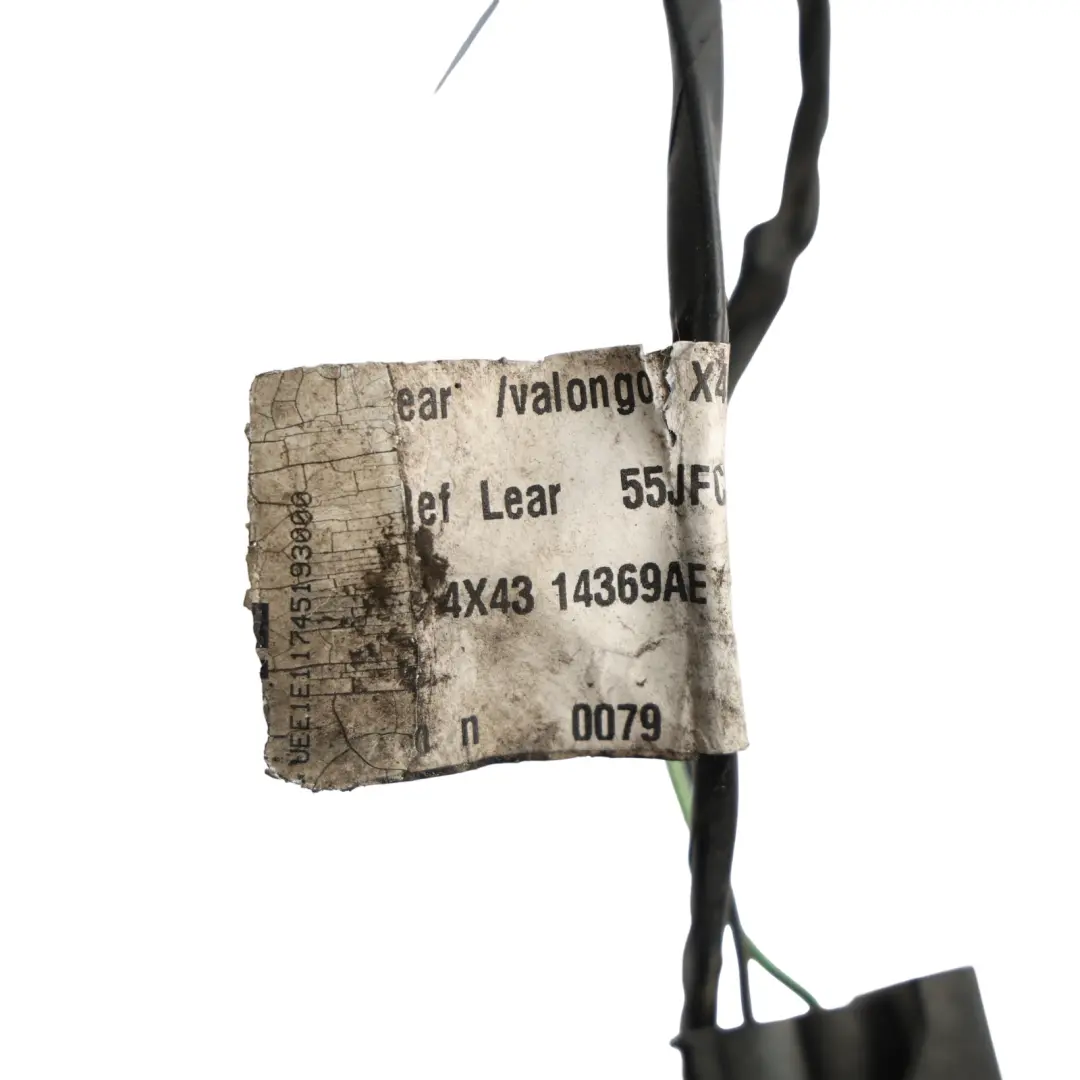 Jaguar X-Type Front Bumper Fog Light Wiring Loom Harness Cable - SKU 4X43-14369-AE - Part number 4X43-14369-AE