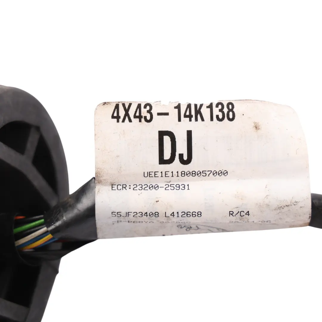 Jaguar X-Type X400 Front Passenger Door Wiring Loom Harness Cable - SKU 4X43-14K138-DJ - Part number 4X43-14K138-DJ