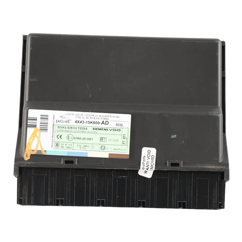 Jaguar X-Type X400 Body Procesor Remote Locking Alarm Module 4X43-15K600-AD