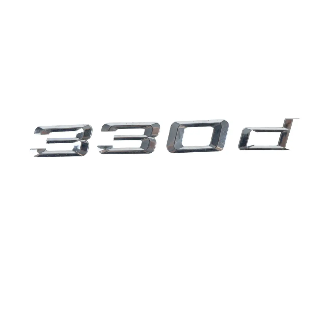 Trunk Lid 330d Lettering Emblem Badge Cover Trim 7289833 to BMW F31 F31 LCI with Part number 51147289833 BMW F31 F31 LCI Trunk Lid 330d Lettering Emblem Badge Cover Trim 7289833 - SKU 51147289833 - Part number 51147289833