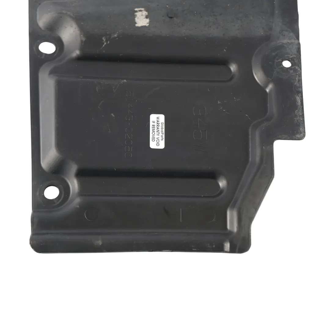 Toyota Verso R2 Cache Protection Sous Moteur Arrière Droite - SKU 5144302050 - Numéro de pièce 5144302050