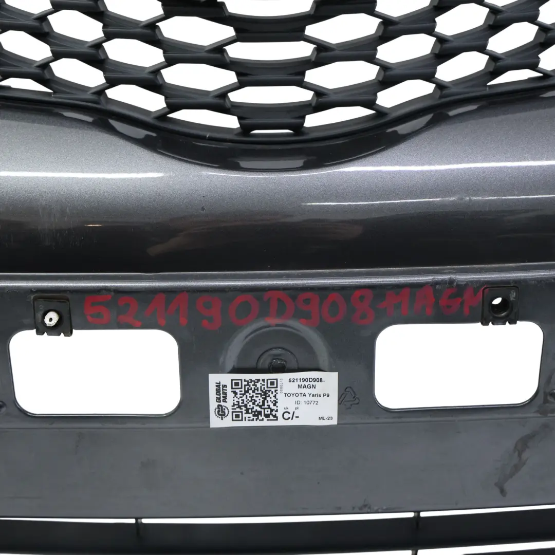 Toyota Yaris P9 Mk2 Zderzak Przedni Magnetic Grey Szary Metalik - 1G3 - SKU 521190D908-MAGN - Numer Części 521190D908