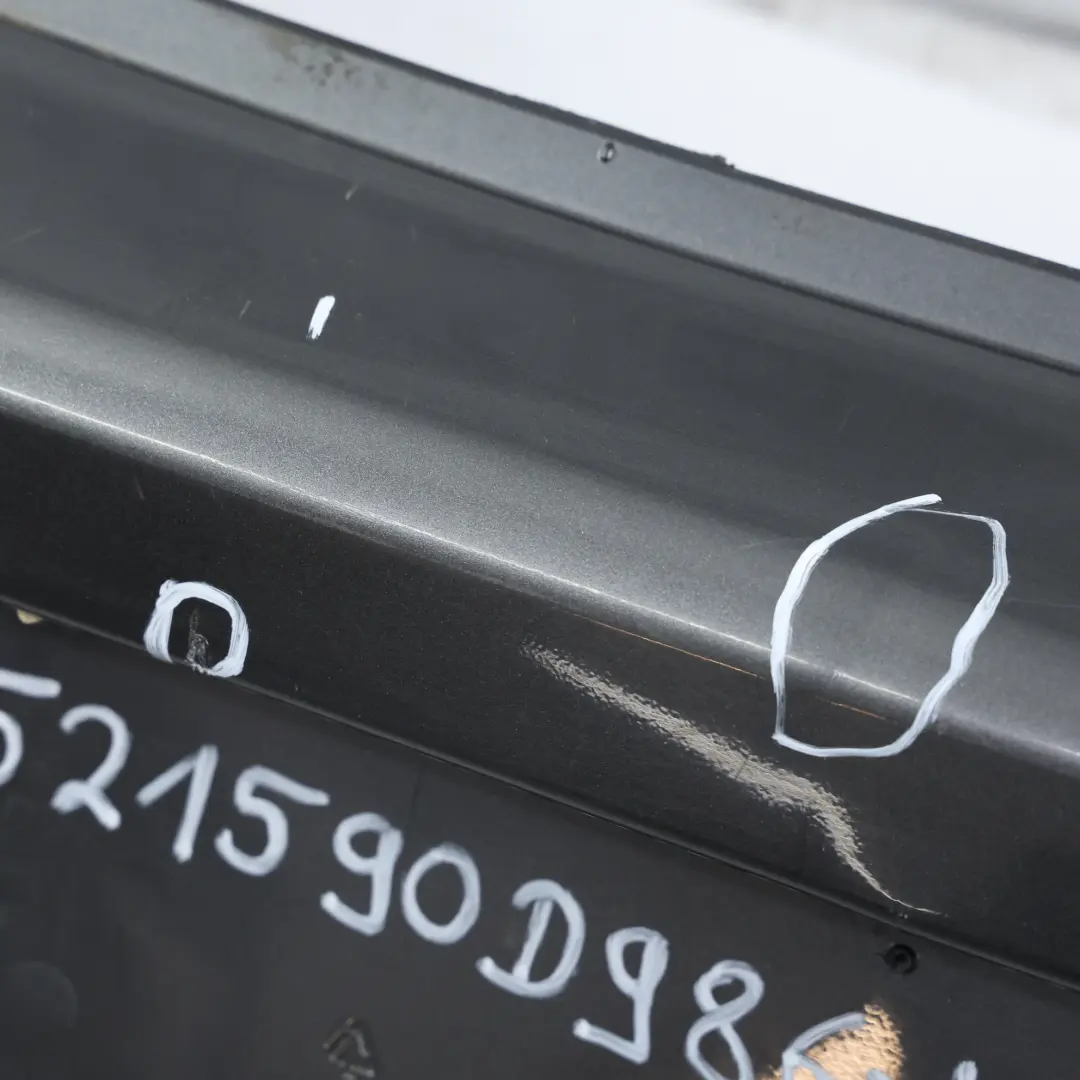 Mk2 Rear Bumper Covering Magnetic Grey Metallic - 1G3 to Toyota Yaris P9 with Part number 521590D986 Toyota Yaris P9 Mk2 Rear Bumper Covering Magnetic Grey Metallic - 1G3 - SKU 521590D986-MAGN - Part number 521590D986