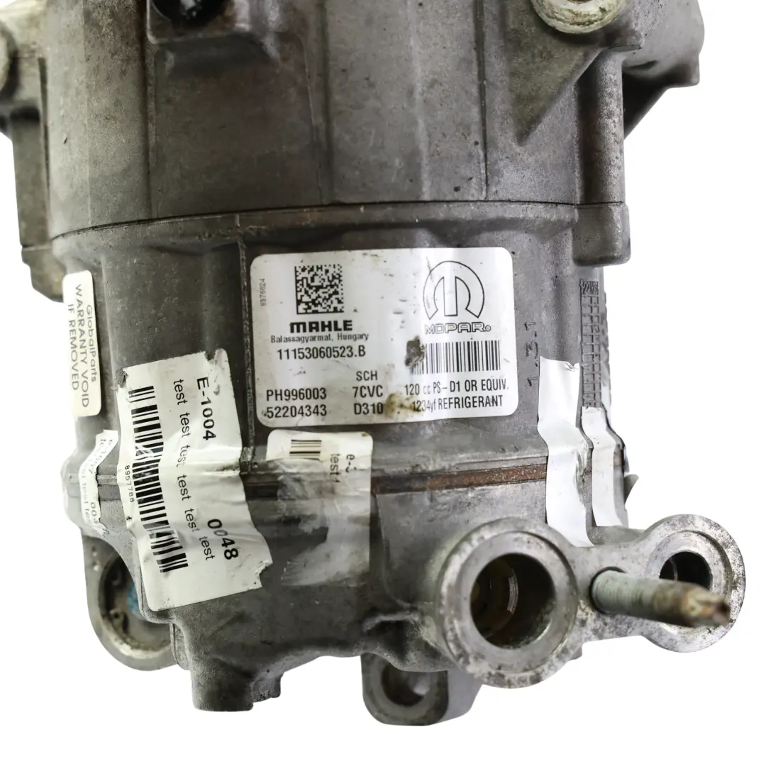 Mk3 Compresor Aire Acondicionado 2.2 Diésel para Fiat Ducato con número de pieza 52204343 Fiat Ducato Mk3 Compresor Aire Acondicionado 2.2 Diésel - SKU 52204343 - Número de pieza 52204343