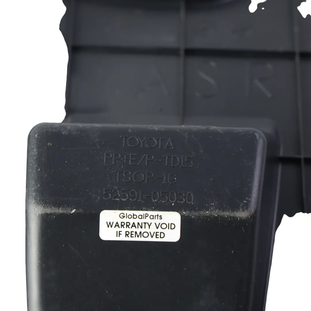 Toyota Avensis T270 Mk3 Mud Flap Splash Guard Panel Rear Right O/S 52591-05030 - SKU 5259105030 - Part number 5259105030
