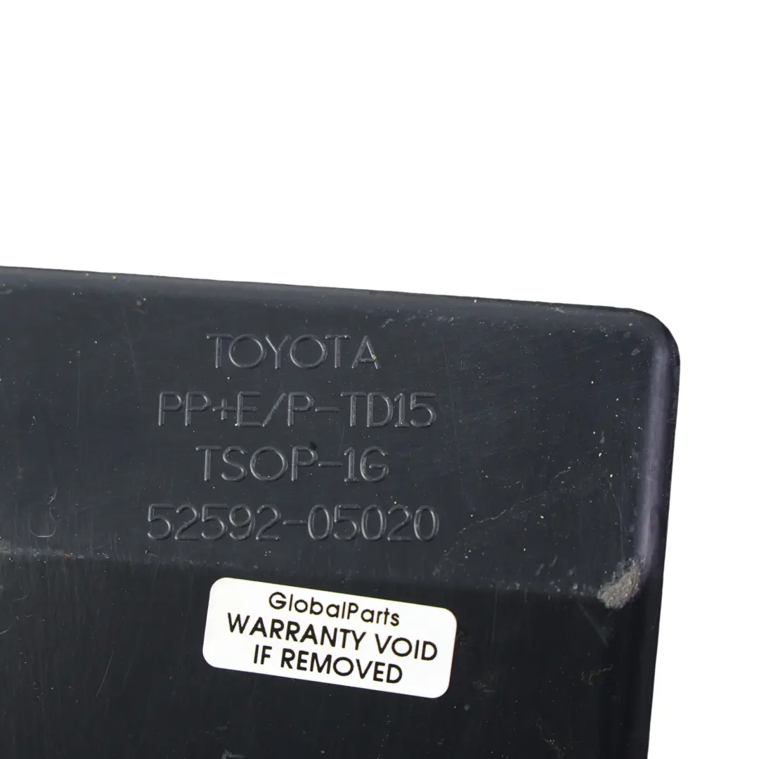 Toyota Avensis T270 Mk3 Mud Flap Splash Guard Panel Rear Left N/S 52592-05020 - SKU 5259205020 - Part number 5259205020