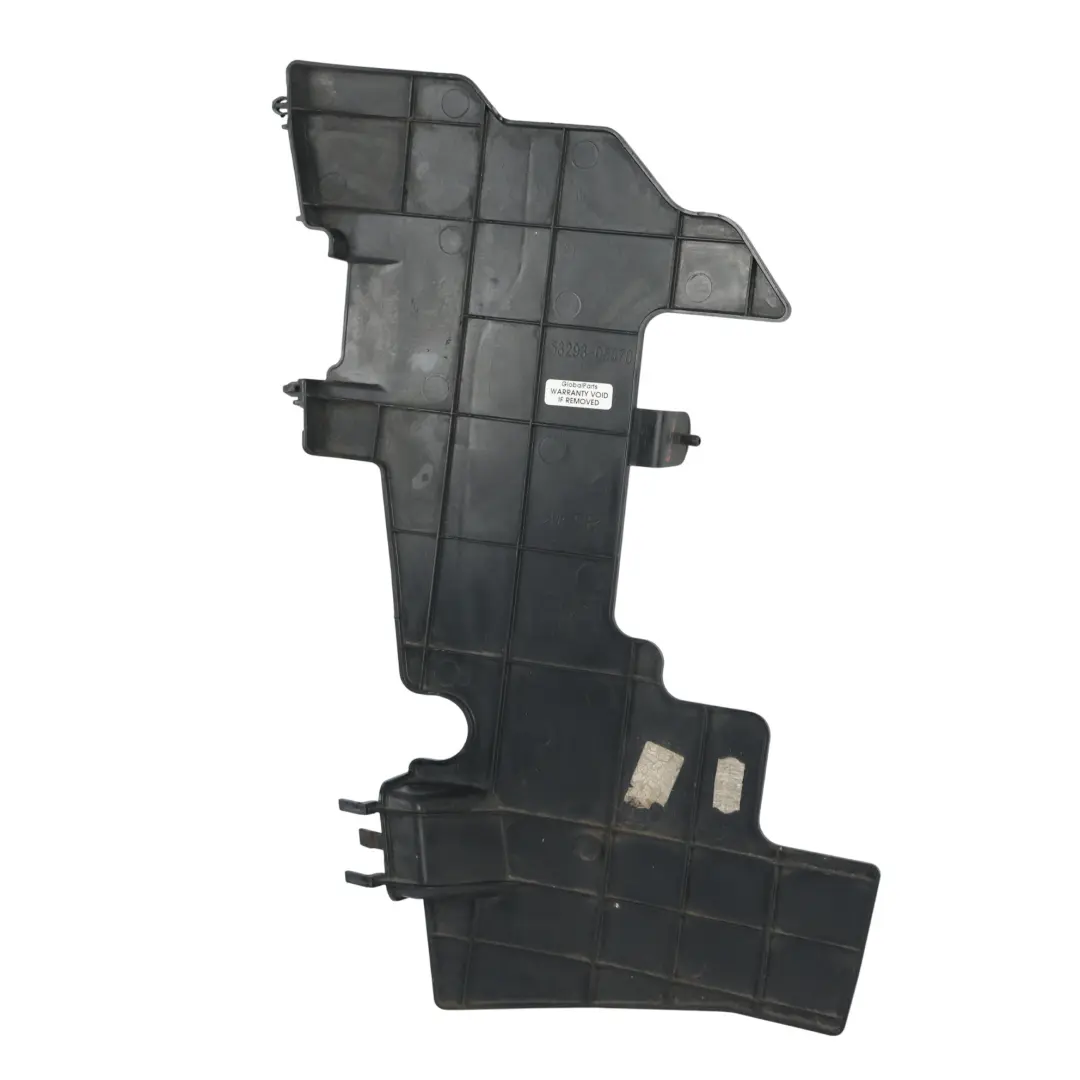 Radiator Air Guide Deflector Cover Right O/S to Toyota Avensis T270 with Part number 5329305070 Toyota Avensis T270 Radiator Air Guide Deflector Cover Right O/S - SKU 5329305070 - Part number 5329305070