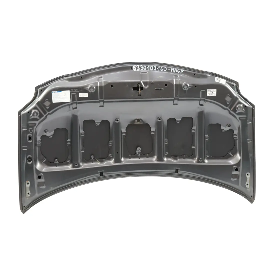 Toyota Auris Mk1 Hood Bonnet Engine Cover Panel Magnetic Grey Metallic - 1G3 - SKU 5330102160-MAGN - Part number 5330102160