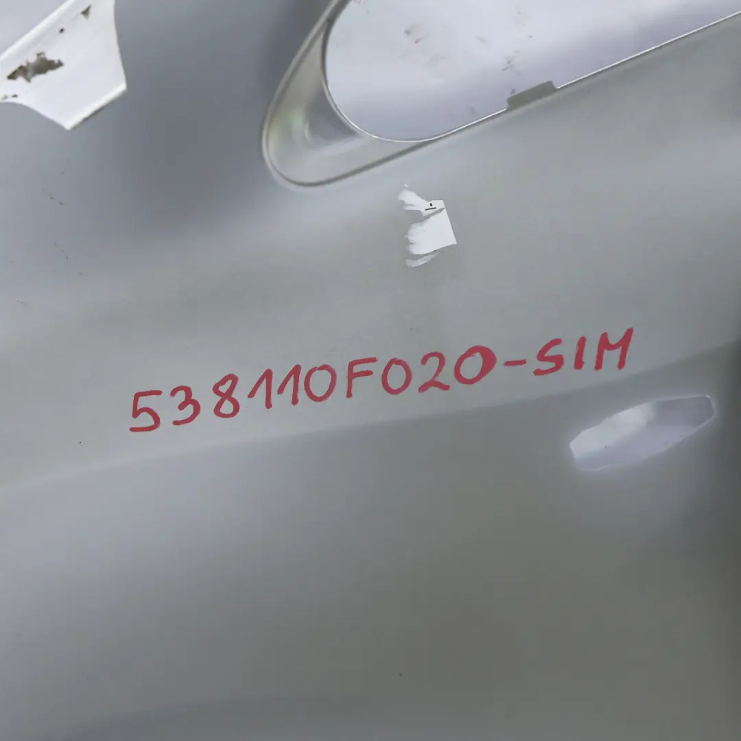MK2 Kotflügel Seitenteil Rechts Silber Metallic 1F7 für Toyota Verso mit Teilenummer 538110F020 Toyota Verso MK2 Kotflügel Seitenteil Rechts Silber Metallic 1F7 - SKU 538110F020-SIM - Teilenummer 538110F020