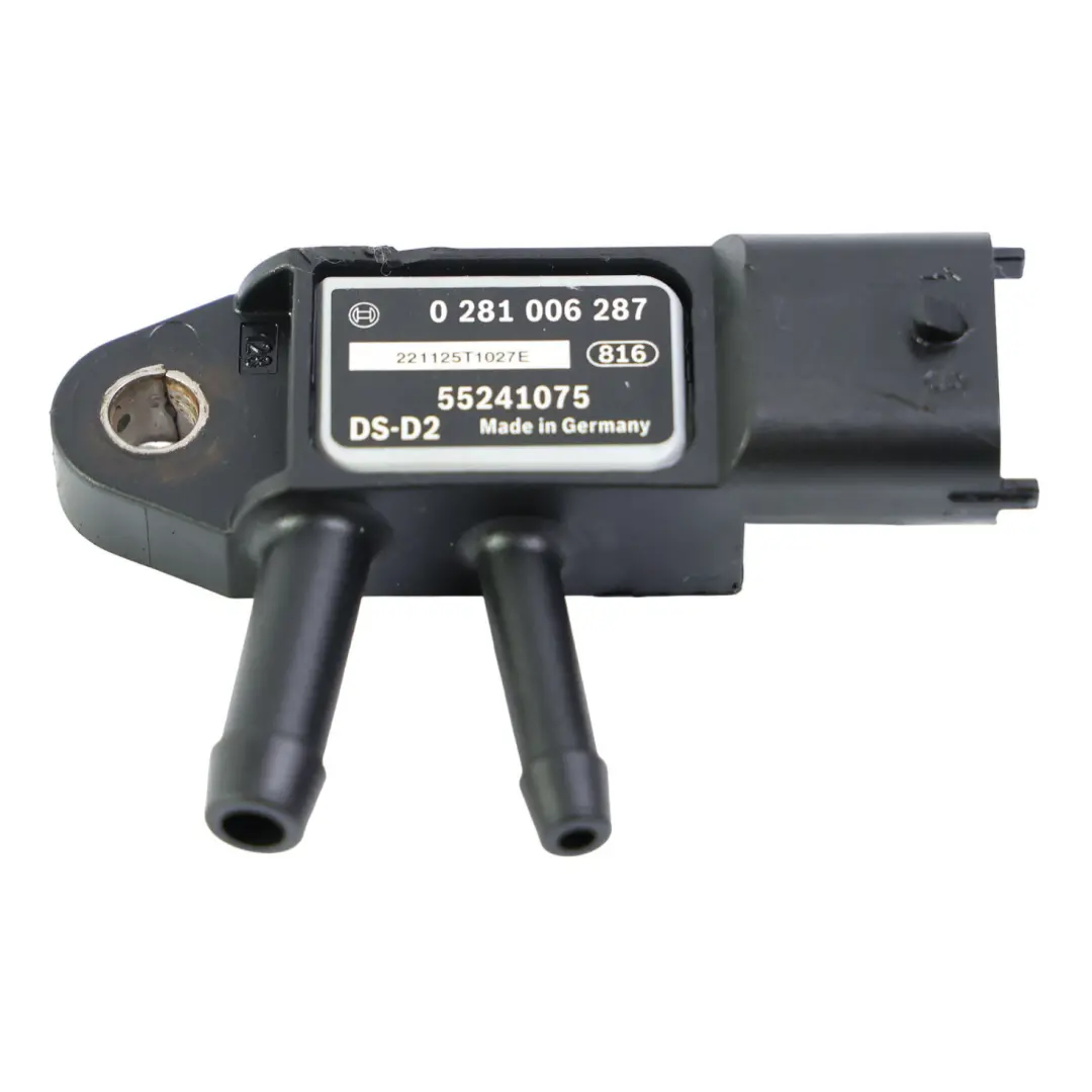 Mk3 Sensore Pressione Gas Scarico EGR 2.2 Diesel per Fiat Ducato con numero di parte 55241075 Fiat Ducato Mk3 Sensore Pressione Gas Scarico EGR 2.2 Diesel - SKU 55241075 - Numero di parte 55241075