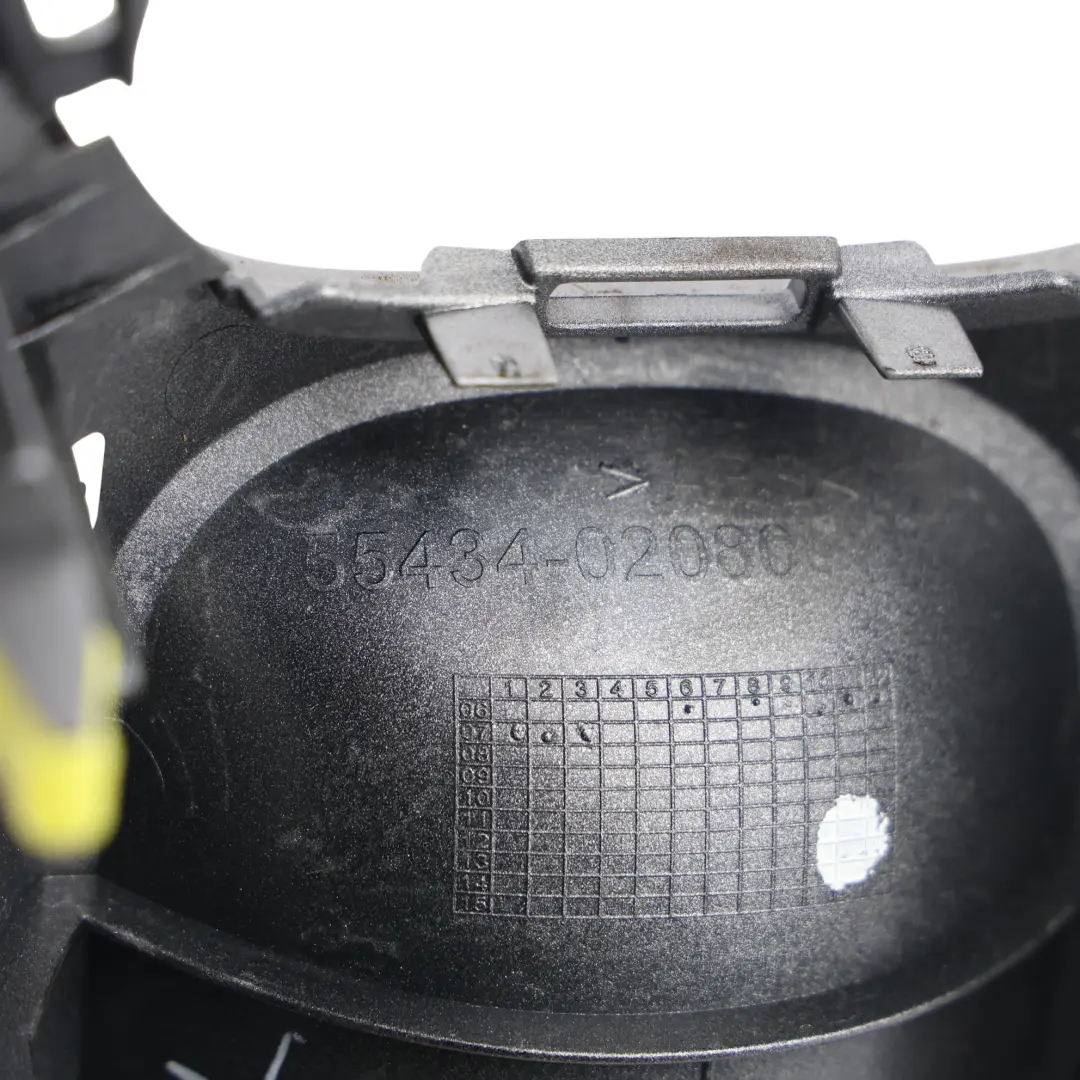 Toyota Auris E15 Rivestimento Console Centrale Inferiore Argento - SKU 5543402080B0 - Numero di parte 5543402080B0
