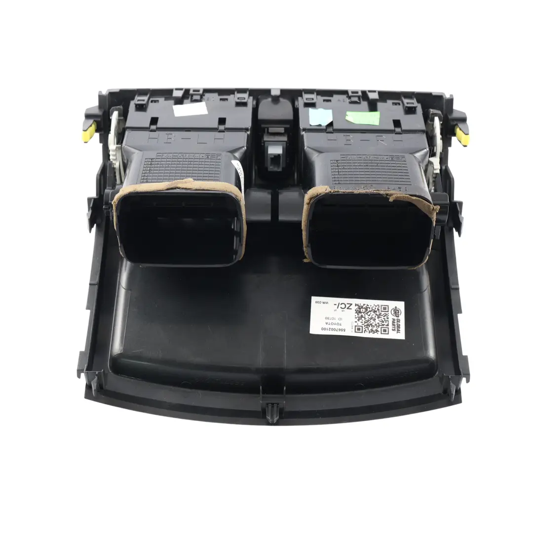 Rejilla Ventilación Centro Interruptor Emergencia para Toyota Auris E15 con número de pieza 5567002100 Toyota Auris E15 Rejilla Ventilación Centro Interruptor Emergencia - SKU 5567002100 - Número de pieza 5567002100