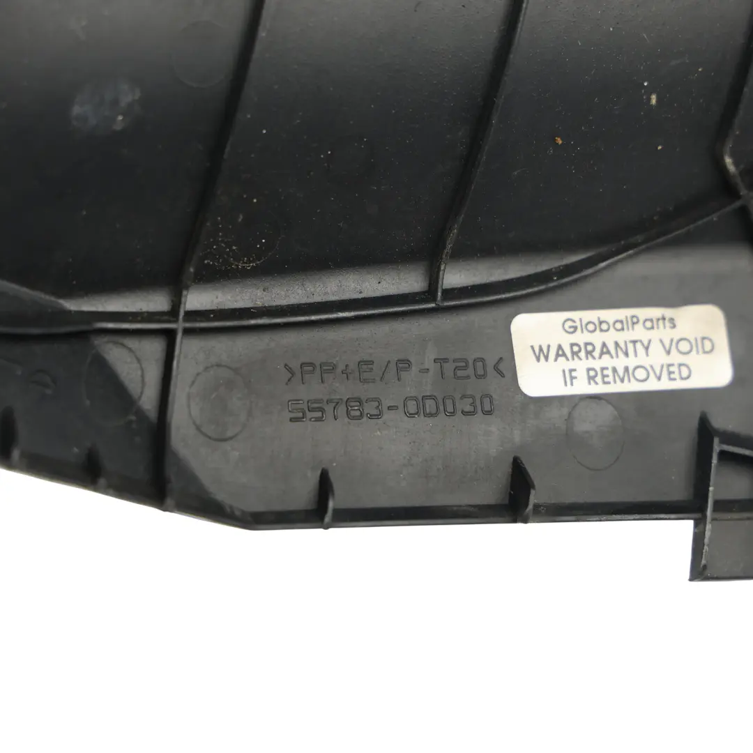 Front Scuttle Panel Cover Trim Black to Toyota Yaris P9 with Part number 557830D030 Toyota Yaris P9 Front Scuttle Panel Cover Trim Black - SKU 557830D030 - Part number 557830D030