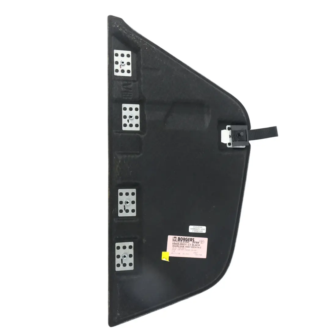 Panel Revestimiento Maletero Cubierta para Toyota Avensis T270 con número de pieza 5840805031C1 Toyota Avensis T270 Panel Revestimiento Maletero Cubierta - SKU 5840805031C1 - Número de pieza 5840805031C1