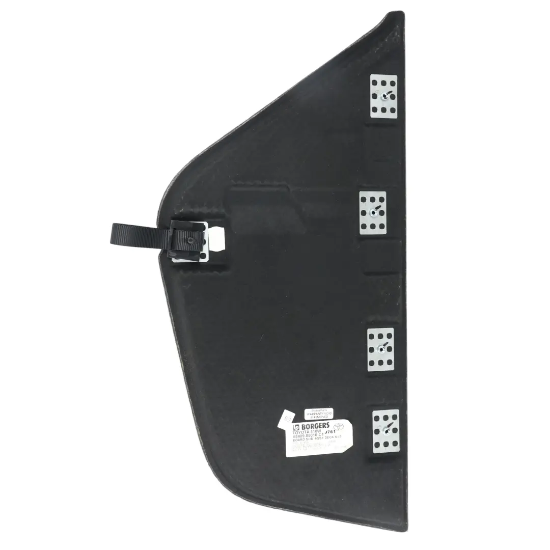 Toyota Avensis T270 Kofferraum Abdeckung Rechts 5840905010 - SKU 5840905010C1 - Teilenummer 5840905010C1