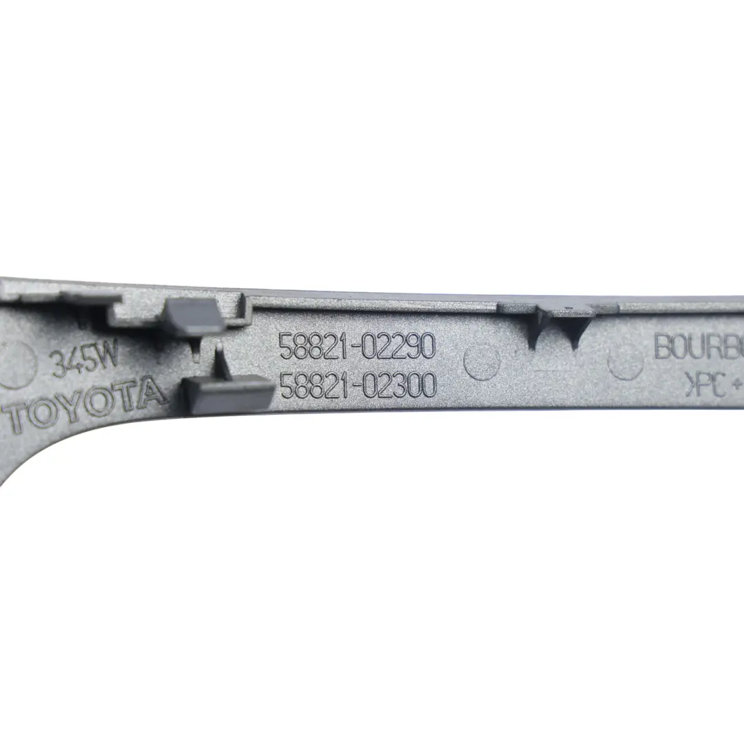 Selector Trim Cover Panel Silver to Toyota Auris E15 Gear with Part number 5882102300 Toyota Auris E15 Gear Selector Trim Cover Panel Silver - SKU 5882102300 - Part number 5882102300