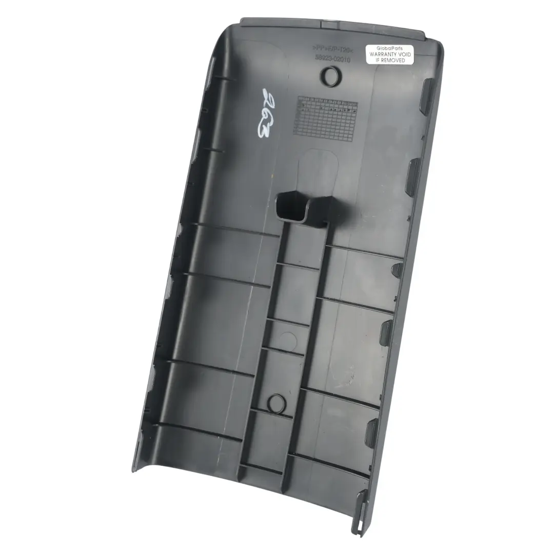 Toyota Auris E15 Cubierta Panel Embellecedor Interior Negro 58923-02010 - SKU 5892302010 - Número de pieza 5892302010
