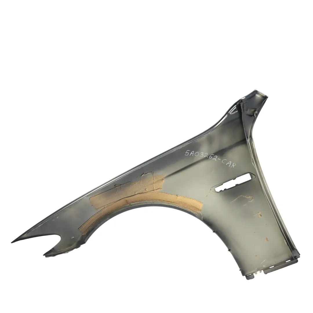 Side Panel Front Right O/S Wing Fender Carbonschwarz Metallic - 416 to BMW F10 F11 with Part number 5A03262 BMW F10 F11 Side Panel Front Right O/S Wing Fender Carbonschwarz Metallic - 416 - SKU 5A03262-CAR - Part number 5A03262