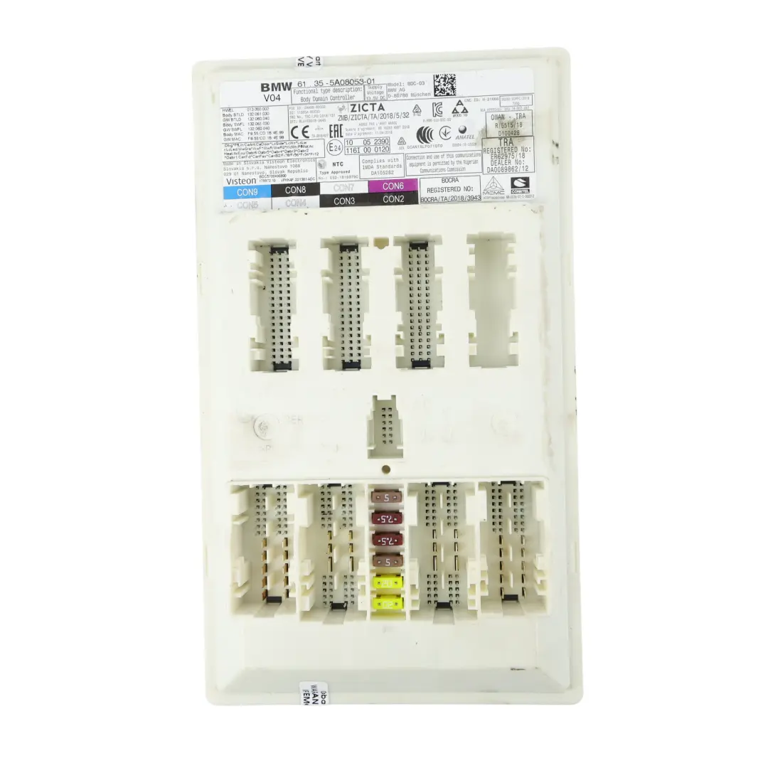 BDC Body Control Module Unit 1.5 Petrol B38A15A to BMW F40 with Part number 5A08053 BMW F40 BDC Body Control Module Unit 1.5 Petrol B38A15A - SKU 5A08053 - Part number 5A08053
