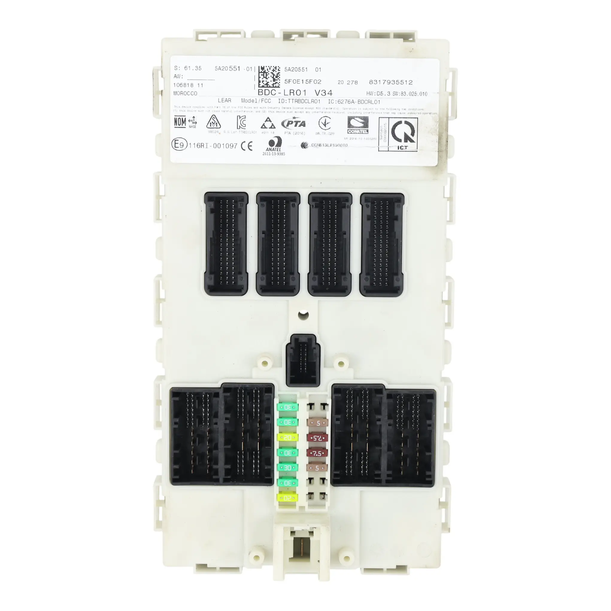 Mini F54 F55 F56 F60 Sterownik Moduł Komfortu BDC 5A20551