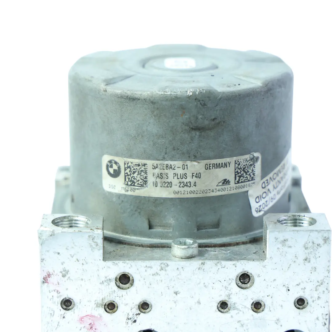 BMW F40 F44 Pompa Freni ABS Centralina Modulo ECU - SKU 5A2EBA2 - Numero di parte 5A2EBA2