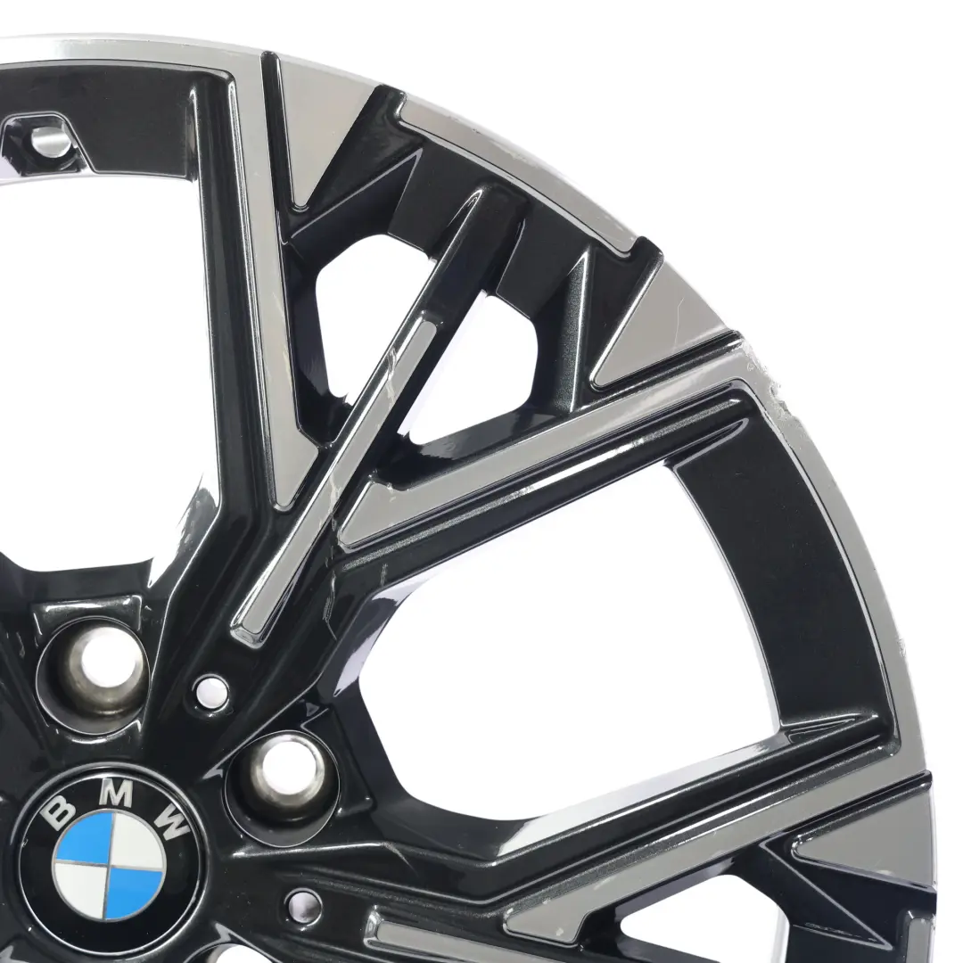 BMW F70 F74 Cerchio Lega Grigio Midnight 18" 8J ET:54 M Styling 975 - SKU 5A35E68-GY1 - Numero di parte 5A35E68