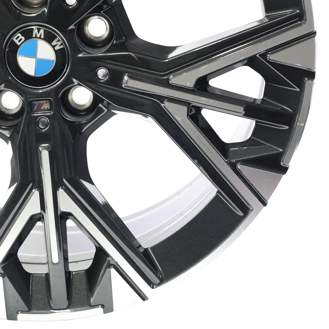 BMW F70 F74 Cerchio Lega Grigio Midnight 18" 8J ET:54 M Styling 975 - SKU 5A35E68-GY1 - Numero di parte 5A35E68