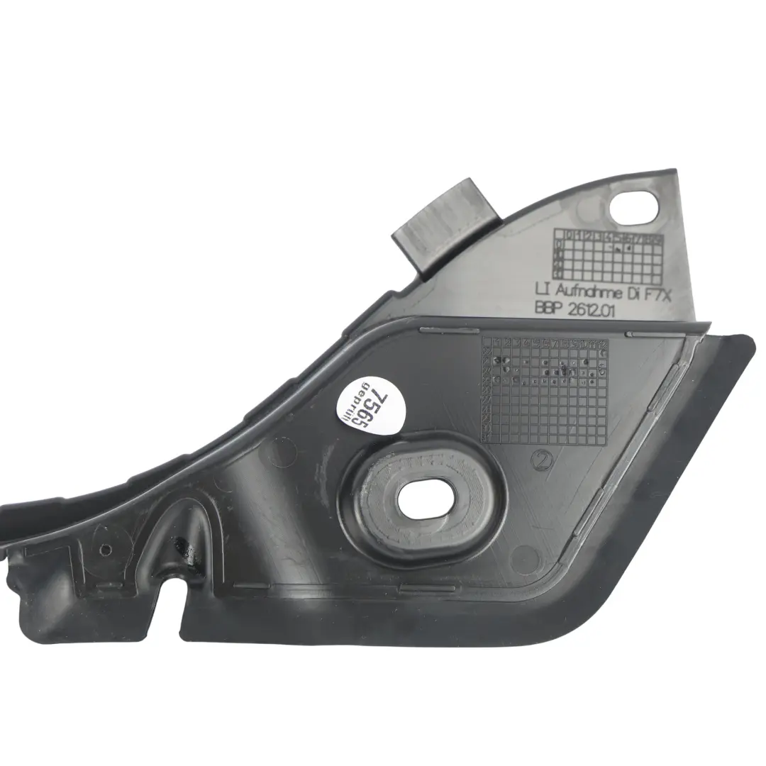 BMW F70 F74 Junta Capó Panel Montaje Cubierta Izquierda Negro - SKU 5A35FE5 - Número de pieza 5A35FE5