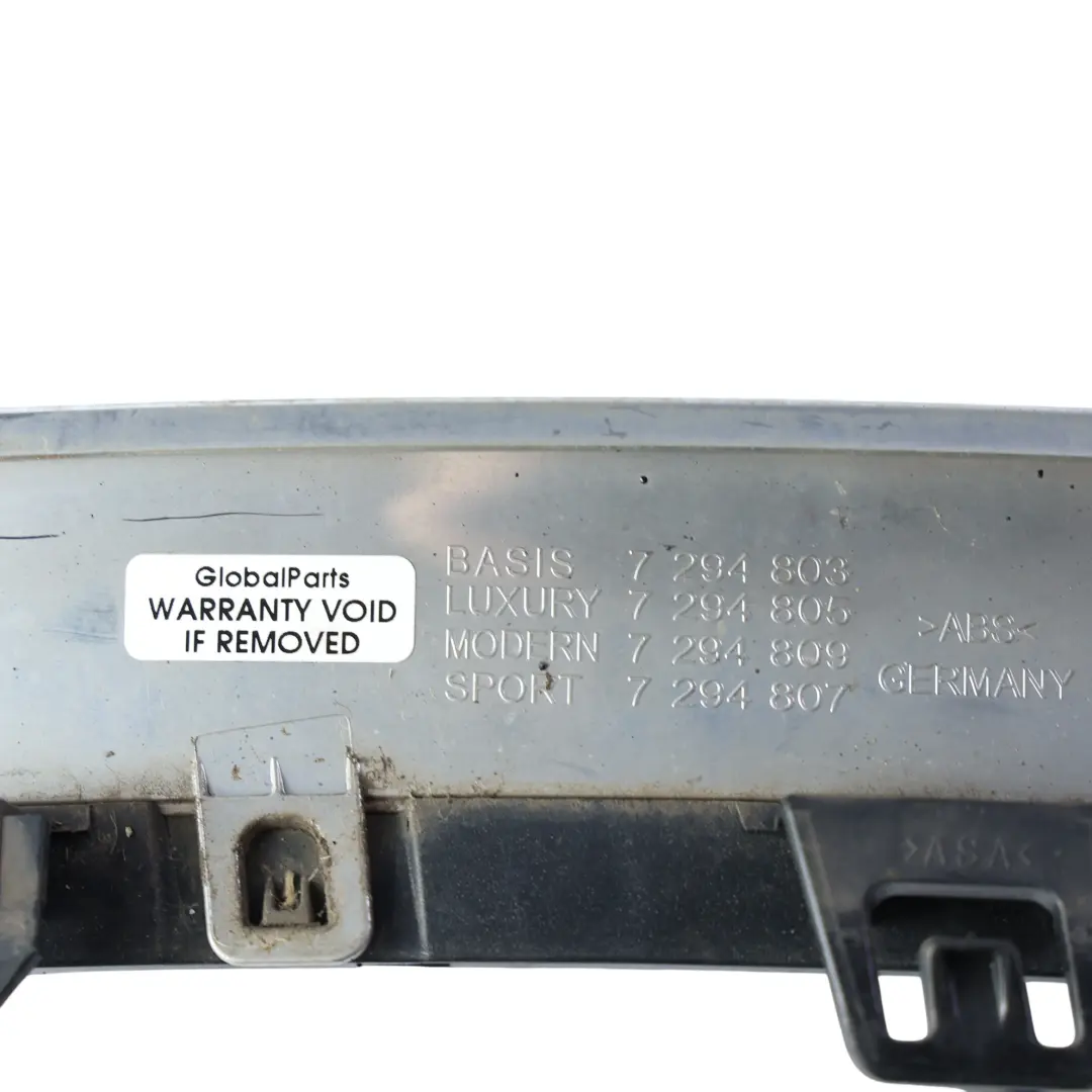 BMW F34 GT Rejilla Radiador Riñón Paquete Luxury Delantera Izquierda 7294805 - SKU 5A3D033 - Número de pieza 5A3D033