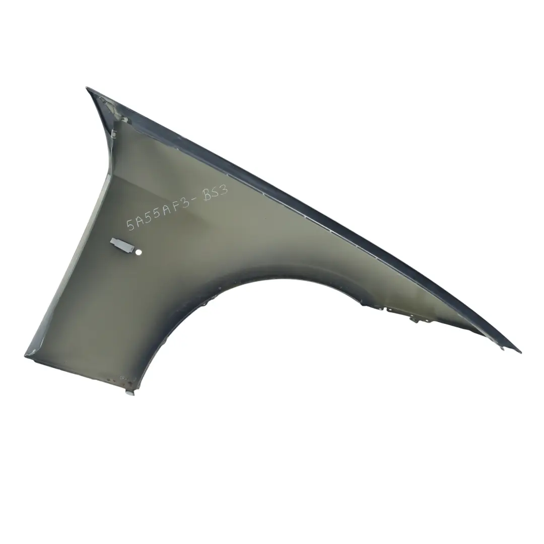 Guardabarros Delantero Izquierdo Negro Zafiro Metalizado 475 para BMW E90 con número de pieza 5A55AF3 BMW E90 Guardabarros Delantero Izquierdo Negro Zafiro Metalizado 475 - SKU 5A55AF3-BS3 - Número de pieza 5A55AF3