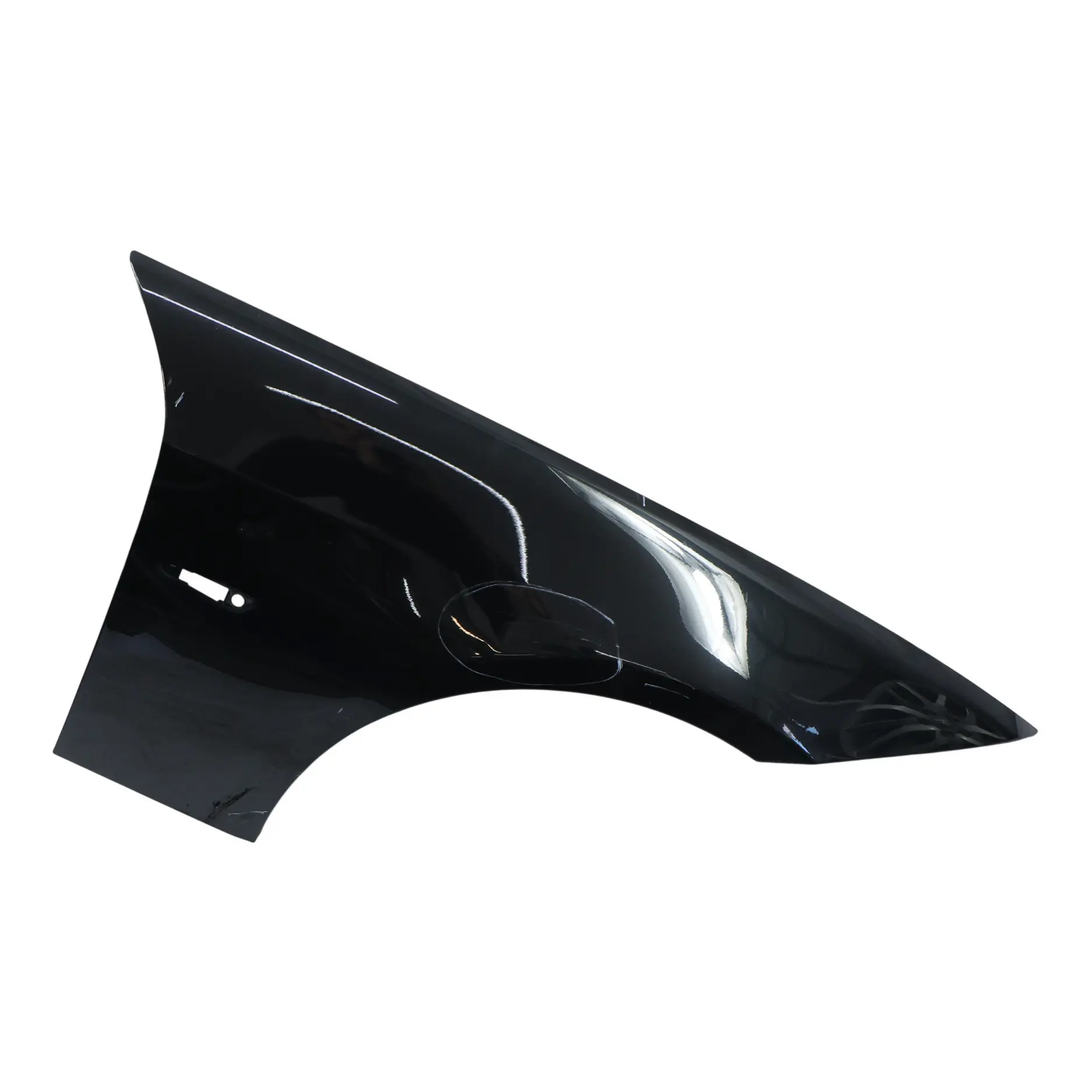 BMW E90 E91 Side Panel Wing Fender Front Right O/S Black Sapphire Metallic - 475