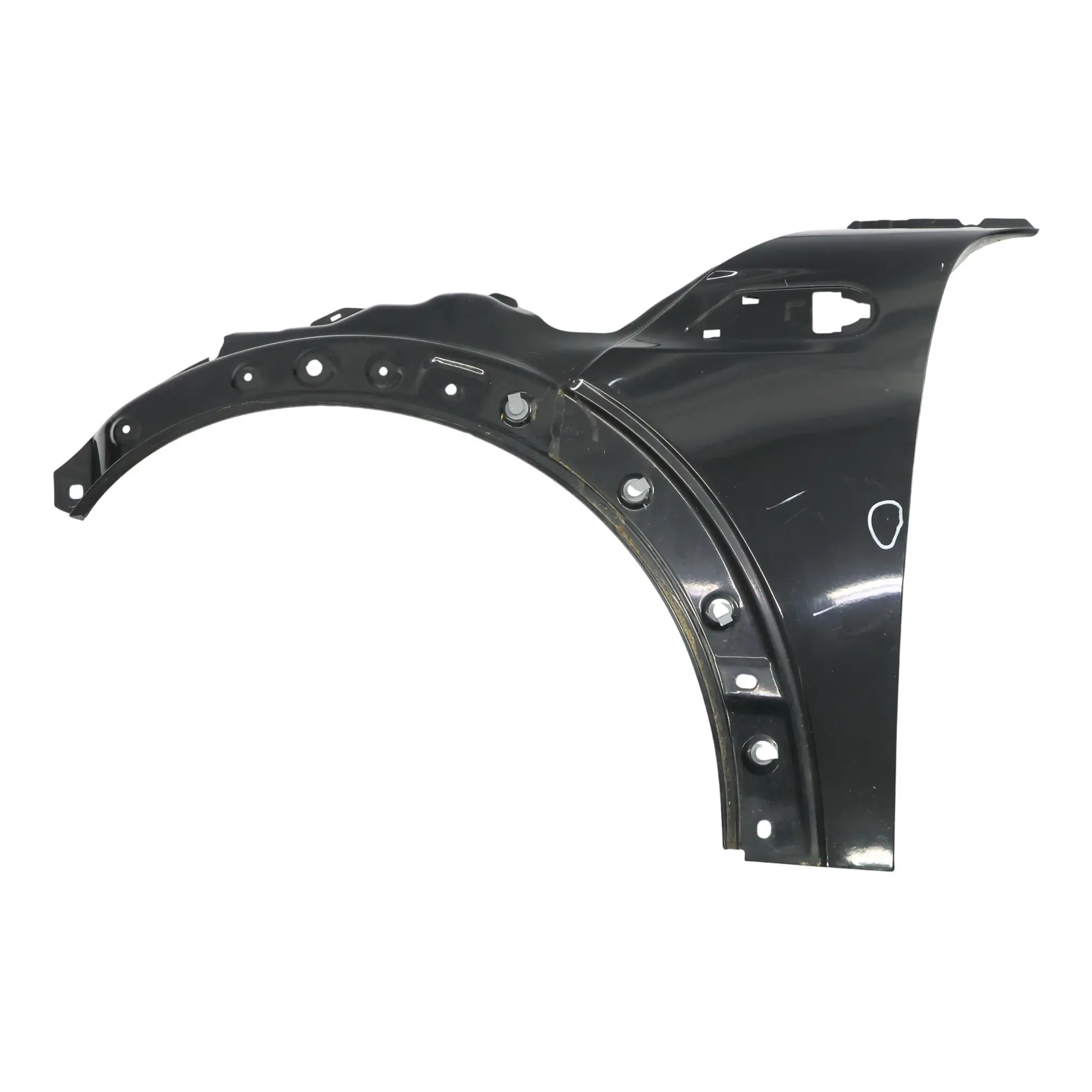 Mini R55 R56 R57 Front Side Fender Panel Left N/S Midnight Black A94 5A55B01