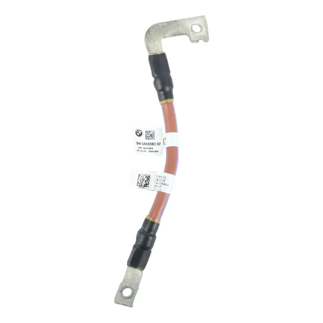 BMW F70 Negative Battery Mass Cable Terminal Wire Harness Wiring Loom - SKU 5A5E8B3 - Part number 5A5E8B3