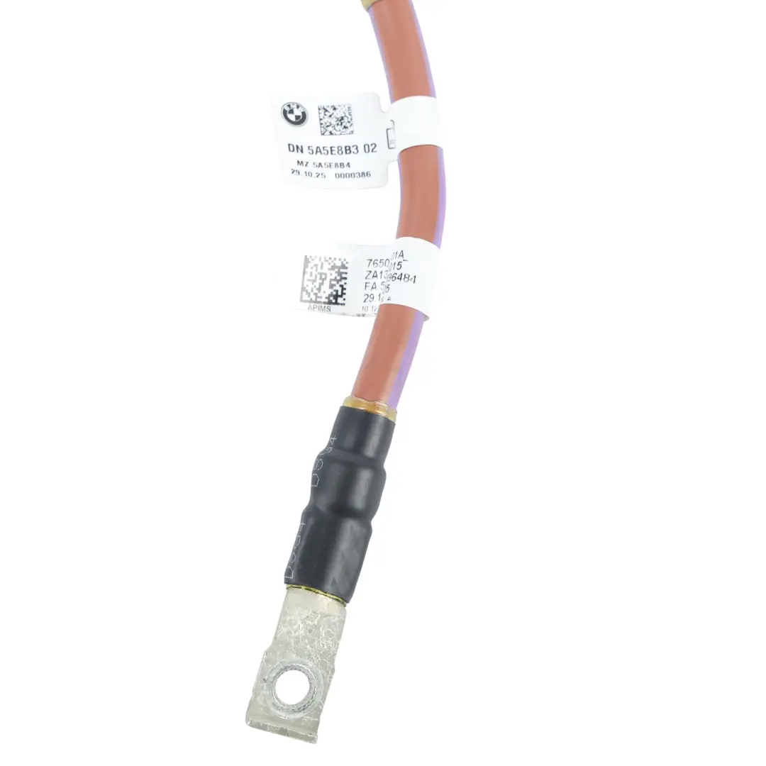 Negative Battery Mass Cable Terminal Wire Harness Wiring Loom to BMW F70 with Part number 5A5E8B3 BMW F70 Negative Battery Mass Cable Terminal Wire Harness Wiring Loom - SKU 5A5E8B3 - Part number 5A5E8B3