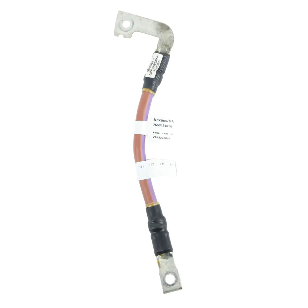 BMW F70 Negative Battery Mass Cable Terminal Wire Harness Wiring Loom - SKU 5A5E8B3 - Part number 5A5E8B3