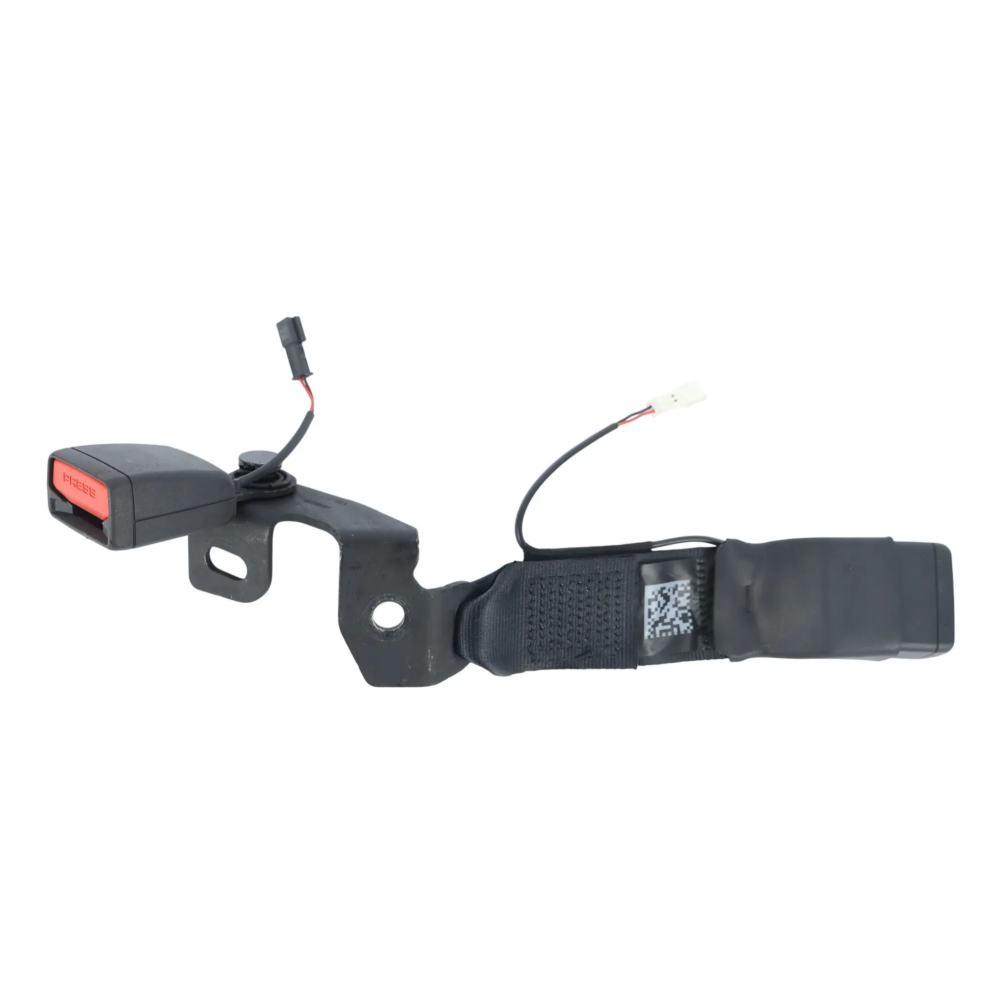 BMW F74 Rear Seat Belt Twin Buckle Lower Clip Right O/S Black 5A69D78