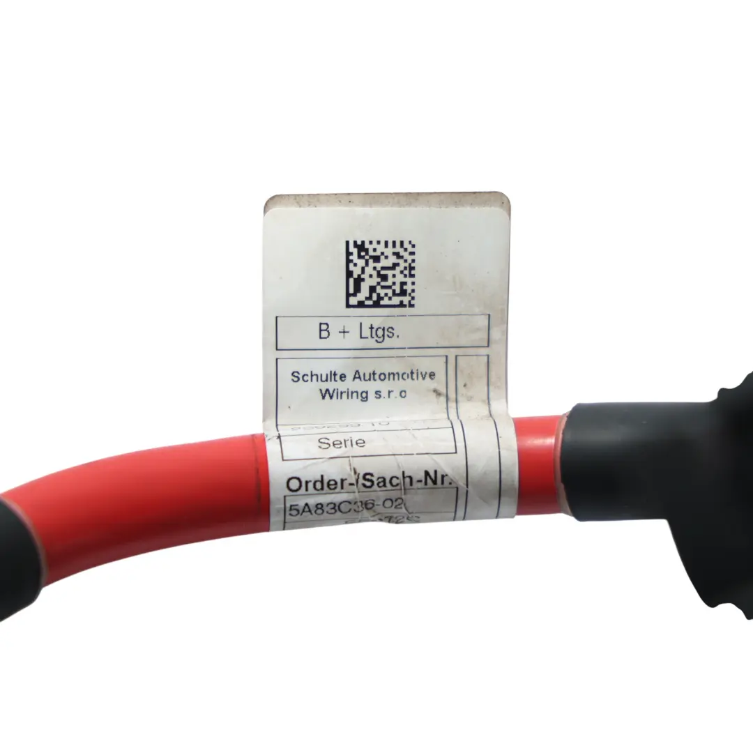 F74 Gran Coupé X1 U11 Positive Battery Terminal Cable Wire B38A15P to BMW with Part number 5A83C36 BMW F74 Gran Coupé X1 U11 Positive Battery Terminal Cable Wire B38A15P - SKU 5A83C36 - Part number 5A83C36