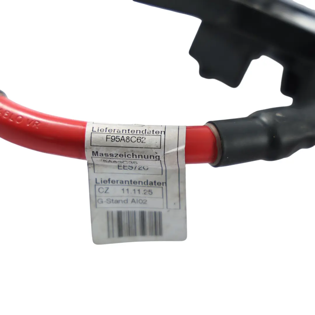 BMW F74 Gran Coupé X1 U11 Positive Battery Terminal Cable Wire B38A15P - SKU 5A83C36 - Part number 5A83C36