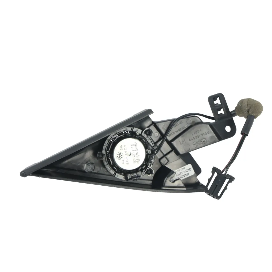 Cache Haut-Parleur Intérieur Avant Gauche pour Volkswagen New Beetle à propos du numéro de pièce 5C5837973G Volkswagen New Beetle Cache Haut-Parleur Intérieur Avant Gauche - SKU 5C5837973G - Numéro de pièce 5C5837973G