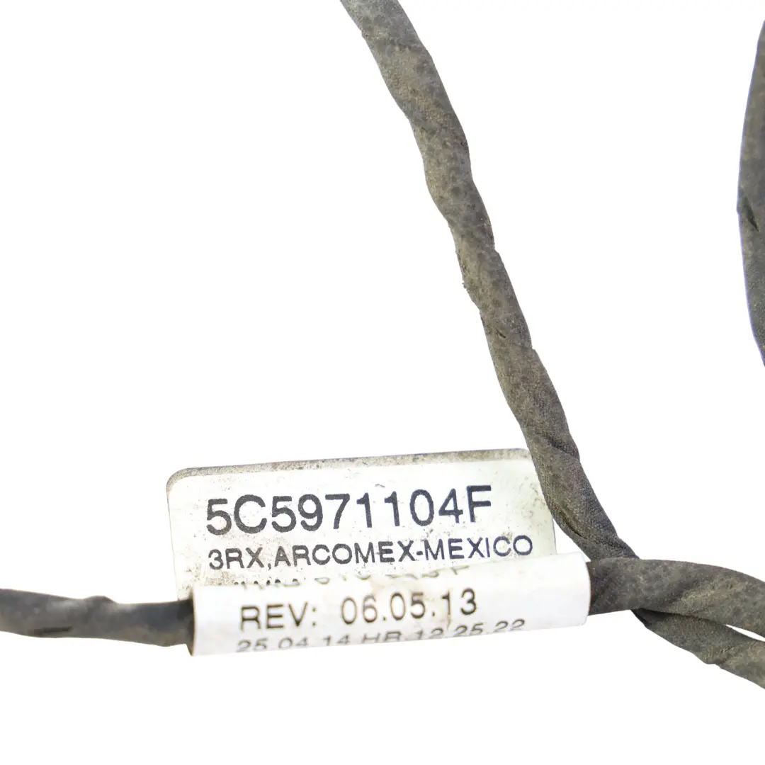 Volkswagen New Beetle Mk3 Hinten Einparkhilfe Kabelbaum Kabel - SKU 5C5971104F - Teilenummer 5C5971104F