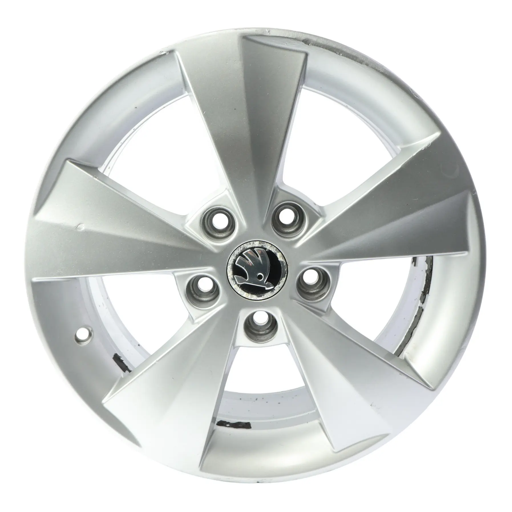 Skoda Octavia Mk3 5E Alloy Wheel Rim Silver 6,5J 16" ET:46 5E0601025C