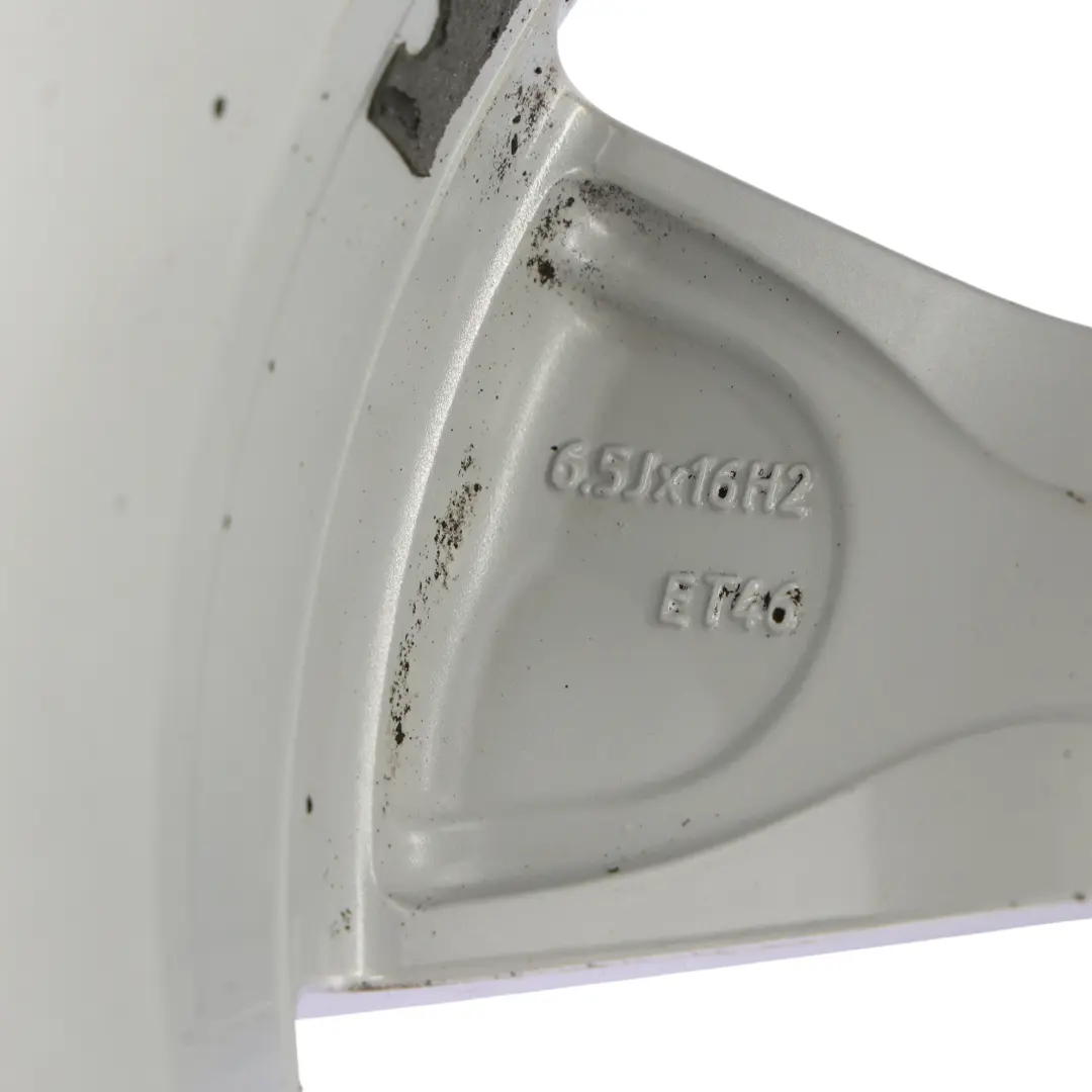Mk3 5E Alloy Wheel Rim Silver 6,5J 16" ET:46 to Skoda Octavia with Part number 5E0601025C Skoda Octavia Mk3 5E Alloy Wheel Rim Silver 6,5J 16" ET:46 - SKU 5E0601025C-SL1 - Part number 5E0601025C