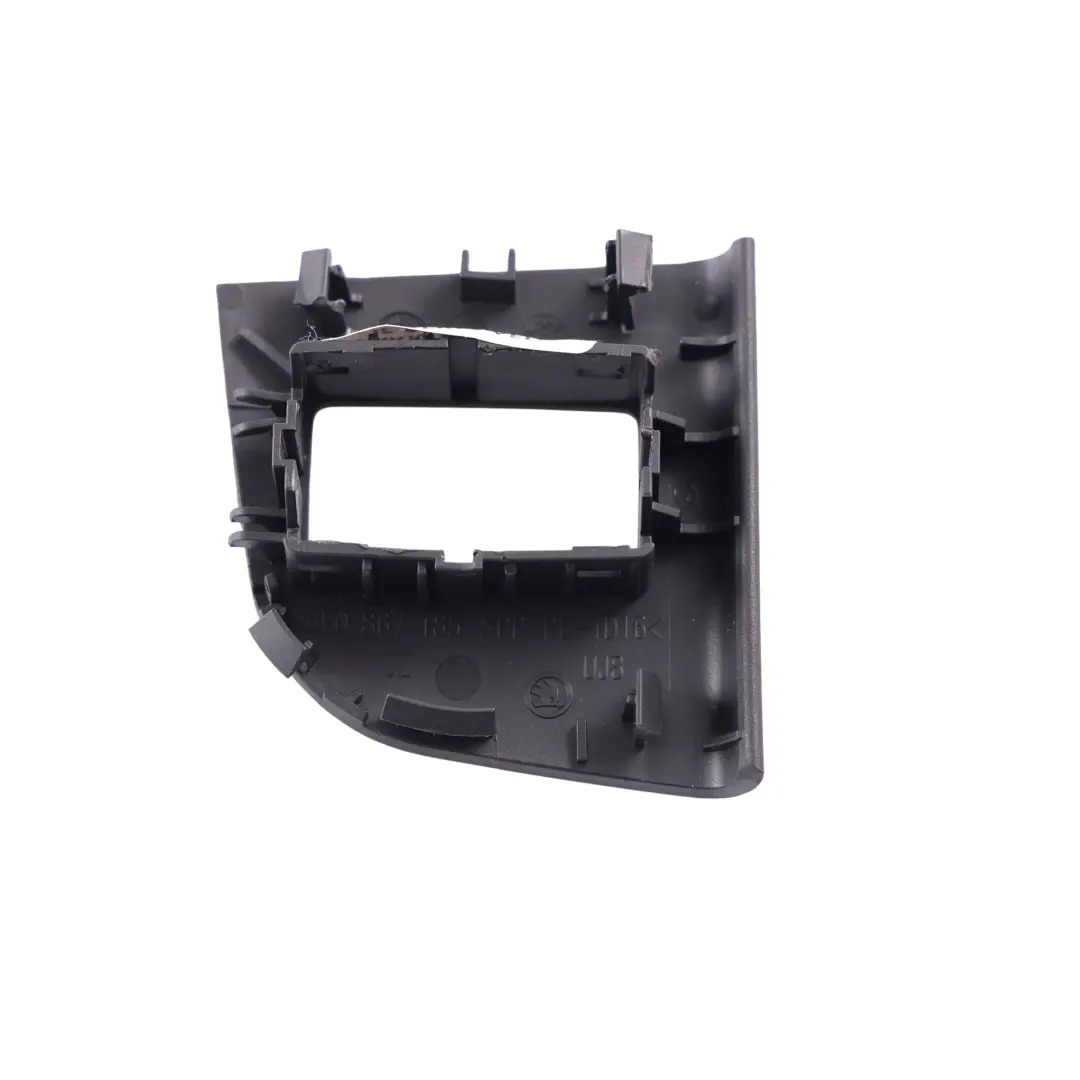Skoda Octavia 5E Door Switch Trim Cover Surround Frame Left N/S - SKU 5E0867185C - Part number 5E0867185C