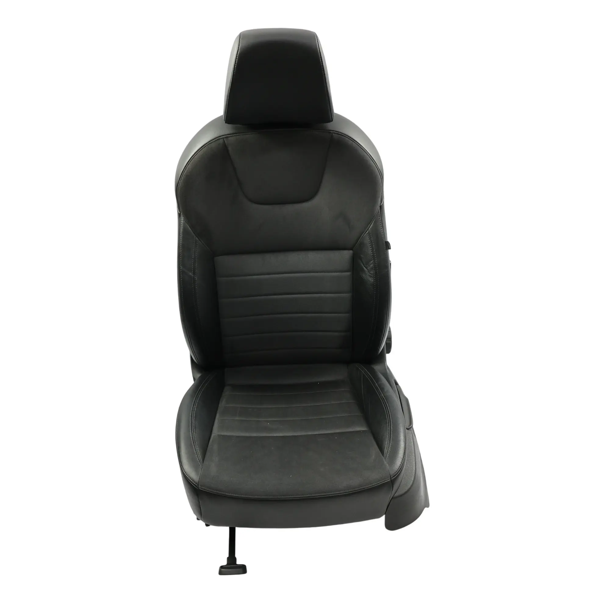 Skoda Octavia Mk3 5E Vordersitz Innenausstattung Leder Alcantara Schwarz Links